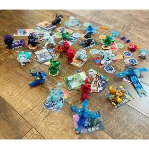 Bakugan Lot Figures Cards Battle Brawlers Toy Set Kids Game Collection‎
